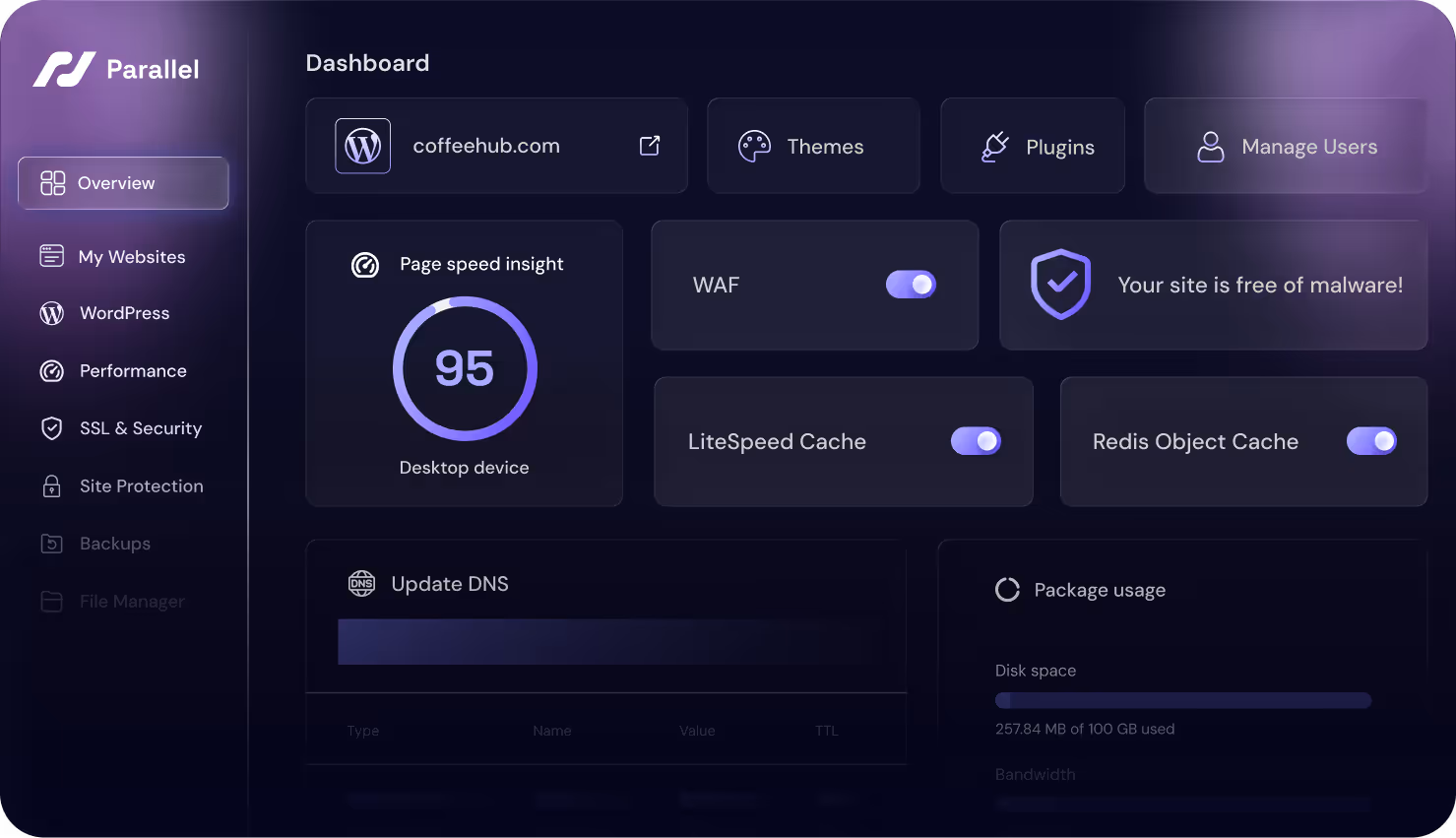WordPress Hosting | ParallelWeb